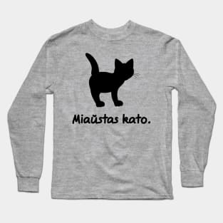 Miaŭstas kato Long Sleeve T-Shirt